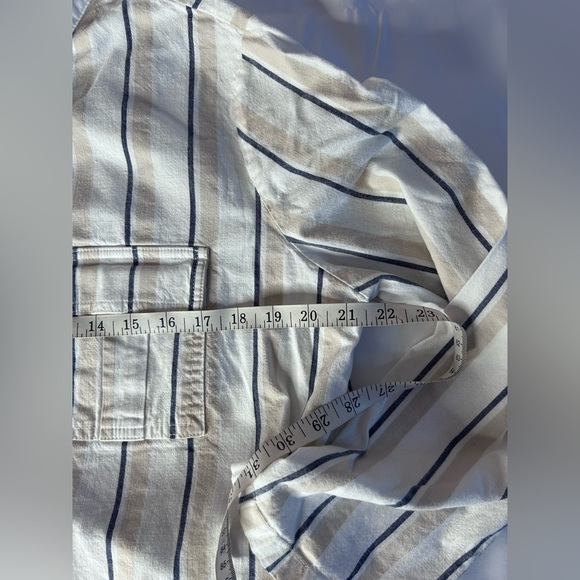 LOFT Outlet Striped Jacket Size Medium - Picture 7 of 8